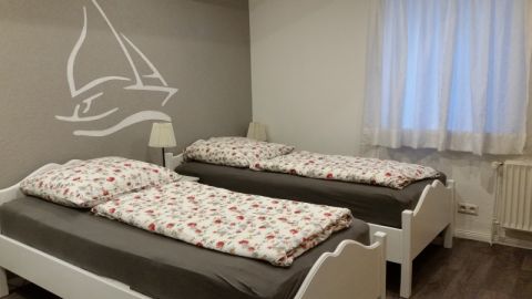 Schlafzimmer mit Einzelbetten