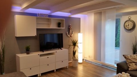 Wohnzimmer am Abend