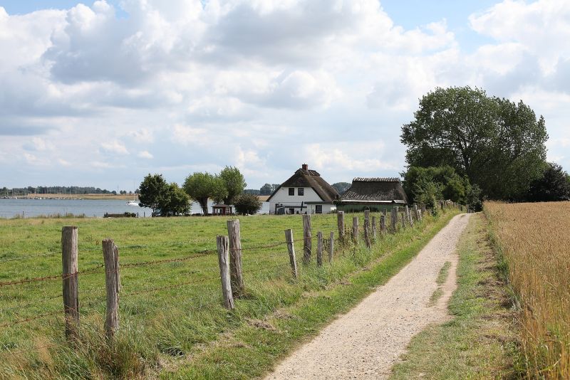 Uferweg an der Schlei bei Kappeln